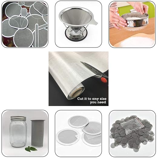 80 Mesh Stainless Woven Wire - Image 5