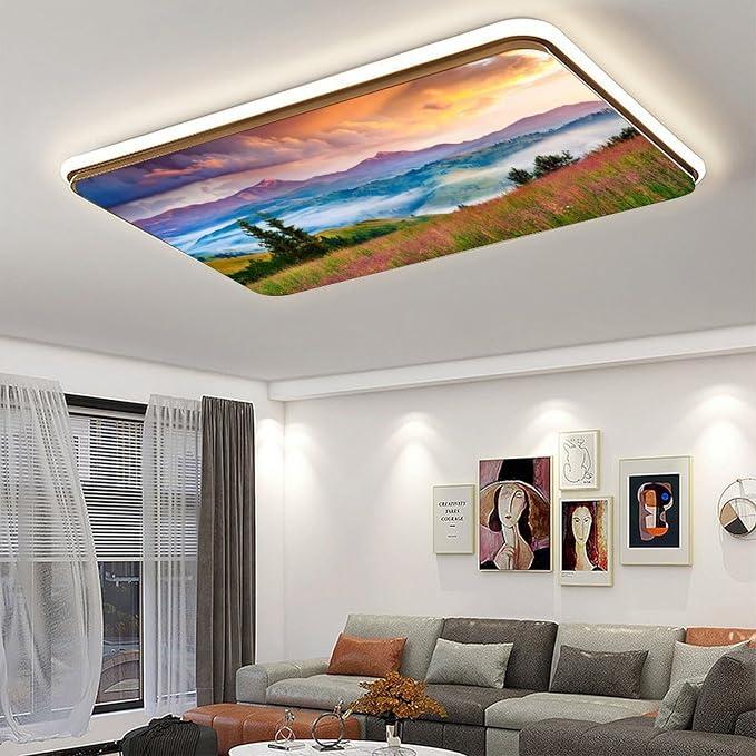 2PCS Landscape Magnetic Fluorescent Light Covers - Image 5