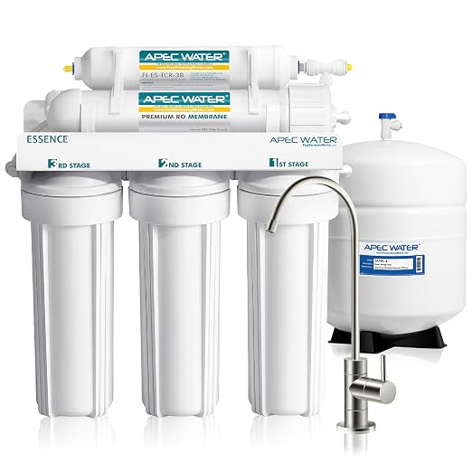 APEC Water Systems ROES-100 Essence Series Top Tier 5-Stage Certified Ultra by APECWaterSystems