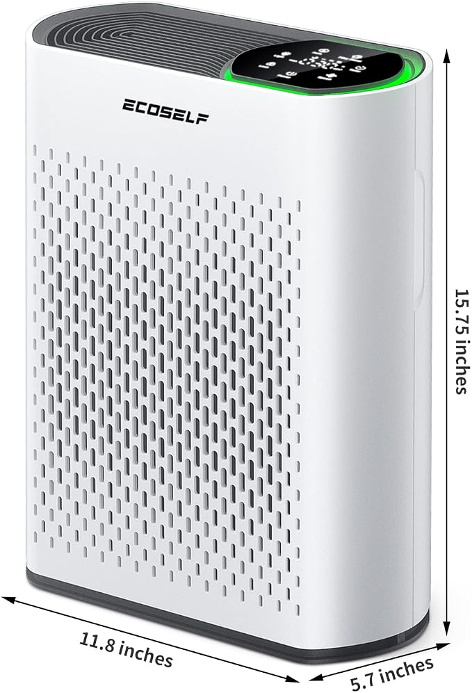Smart Air Purifiers for Large Room, Cleans 2, 400 ft² in 30 Mins, 3-Stage True - Image 9