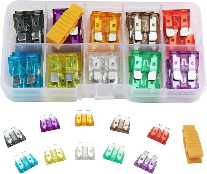 51PCS Mini Car Fuse Assortment Kit, Vehicle Blade Fuse by Unknown