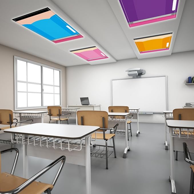 8 Pcs Fluorescent Light Covers - Image 6