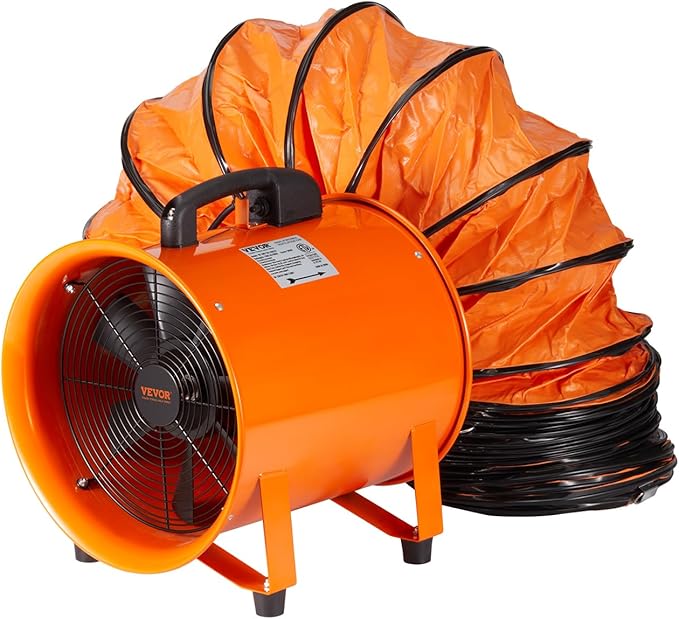 VEVOR Air Mover Blower Fan 8 Inch, 1070CFM 195W by VEVOR