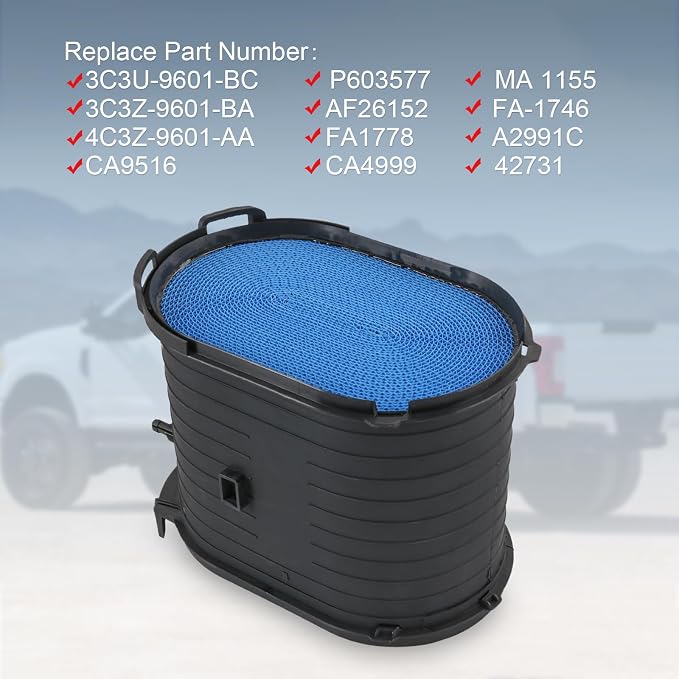 CARMOCAR Air Filter FA1778 Replacement - Image 3