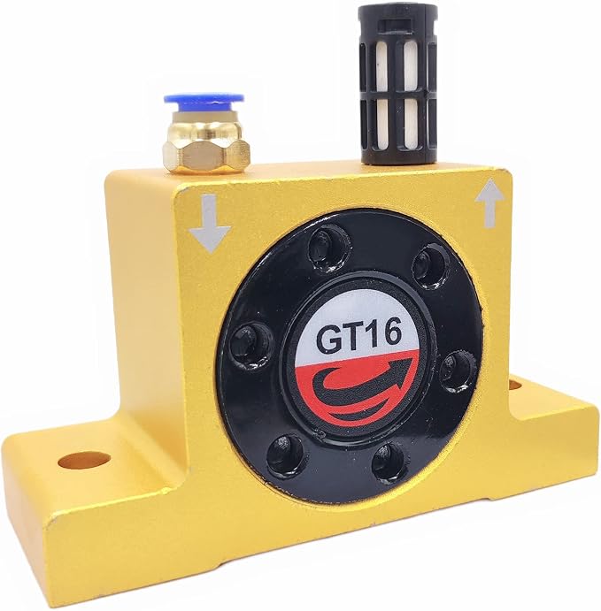 GT16 Industrial Turbine Vibrators, G 1/4" Pneumatic Compressed Air Power - Image 5