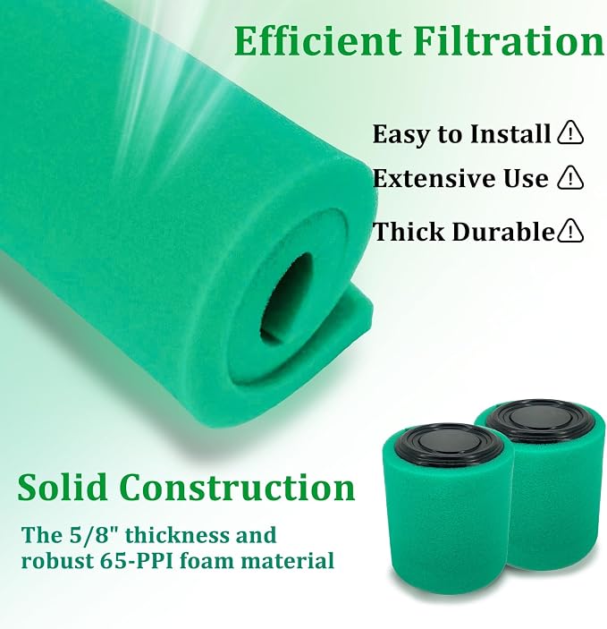 Foam Air Filter Replace for U-ni Filter BF-1 BF1 - Image 6
