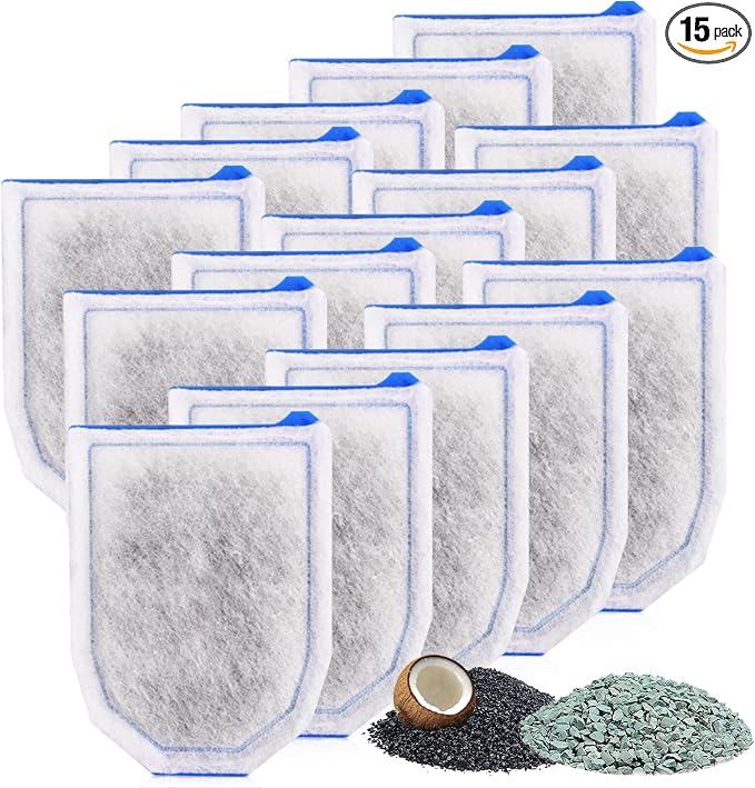 15 Pack Carbon Filter Large Compatible by xbbwmrs