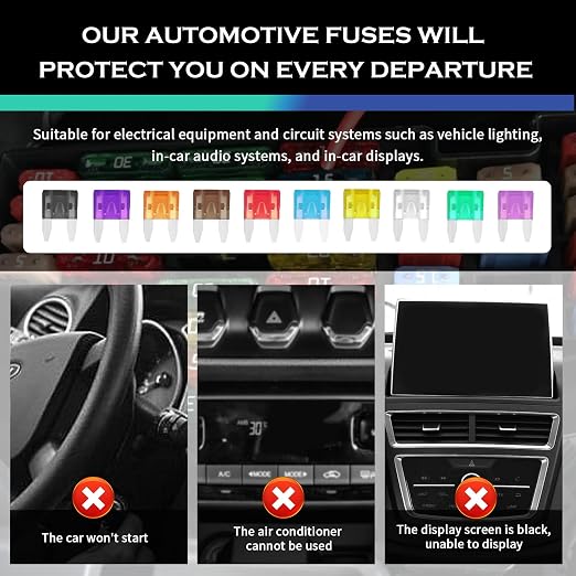 120PCS Car Fuses Assortment Kit - Image 4