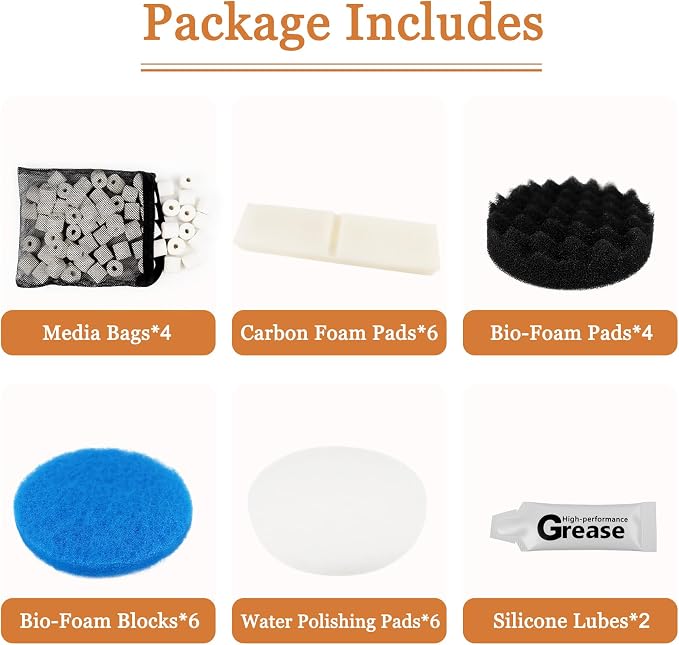 28 PCS Replacement Filter Media Kit Compatible - Image 3
