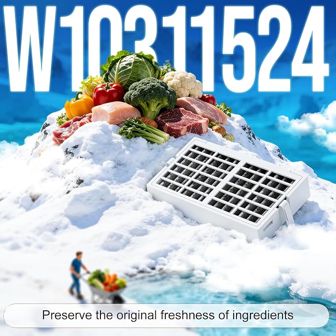 W10311524 AIR1 Refrigerator Air Filter Cartridge Replacement - Image 10