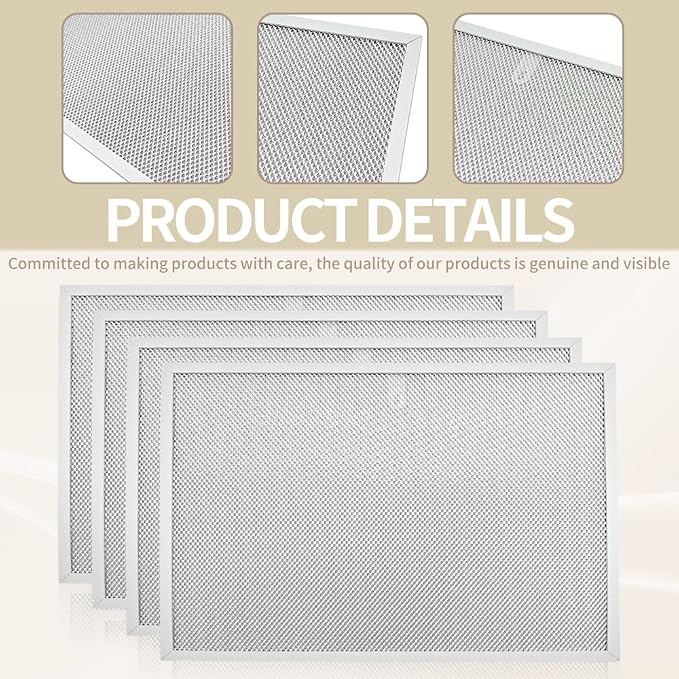 4 Pcs 203368 Air Pre Filter 16'' x 12.5'' Fit - Image 6