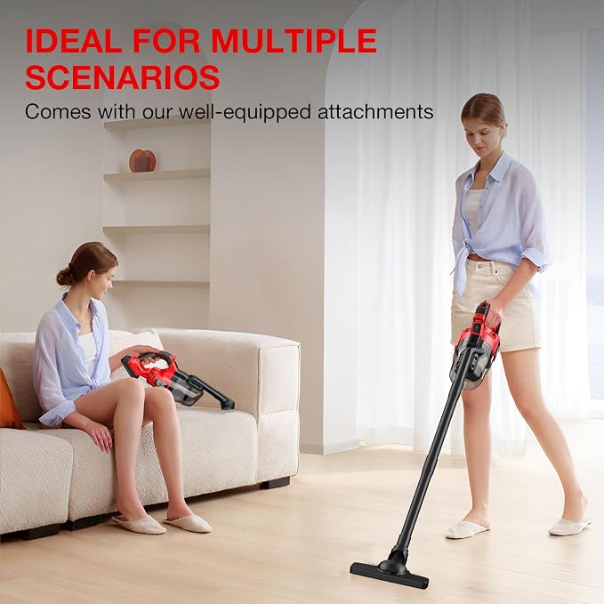Cordless Vacuum Cleaner for Milwaukee 18V Battery, Handheld Vacuum Cleaner for - Image 2