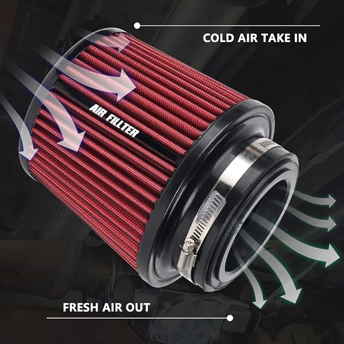 4-Inch Cold Air Intake Filter - Image 4
