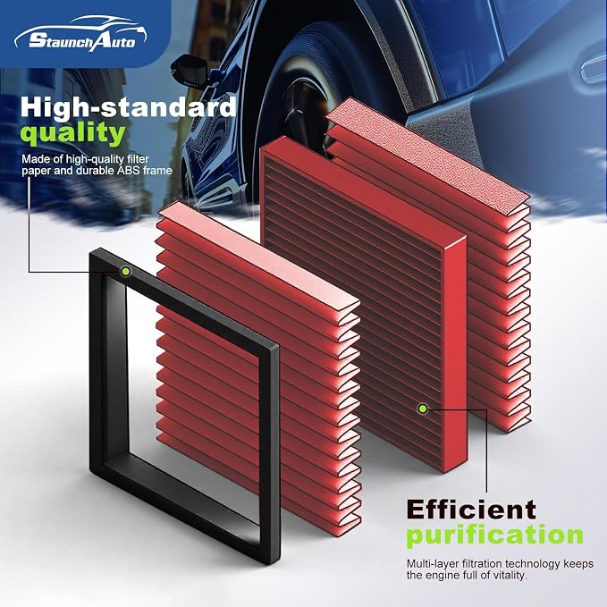 Engine & Cabin Air Filter for RAV4 19-25, Camry 18-24, Avalon 2021, Highlander - Image 3