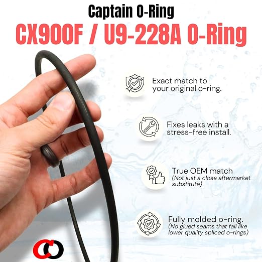 Captain O-Ring – Replacement CX900F / U9-228A / O-240 O-Rings - Image 4