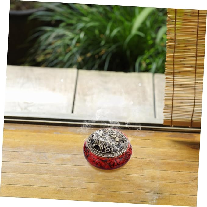 ULTECHNOVO Antique Ceramic Incense Burner - Image 4