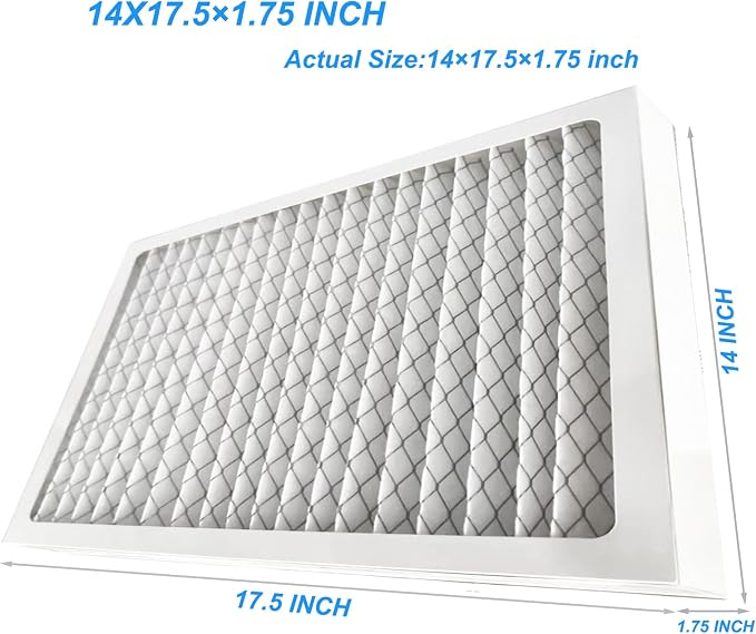 8-Pack 14x 17.5 x 1.75 MERV 13 Dehumidifier Replacement Filter, Compatible - Image 6
