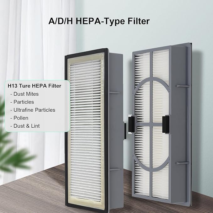 A/D/H True HEPA Filter, Advanced Allergen Reduction, Compatible - Image 4