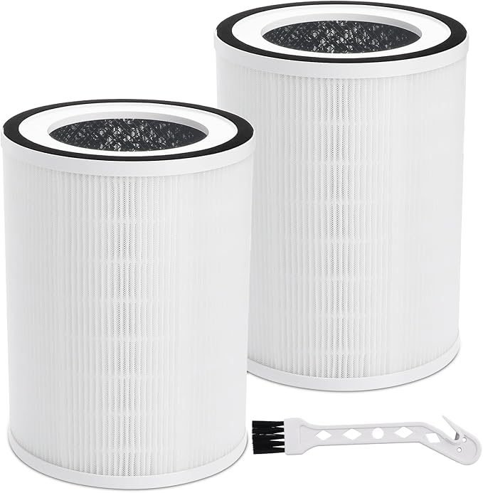 2Pcs Air Purifier Filter Replacement Compatible by Motroce