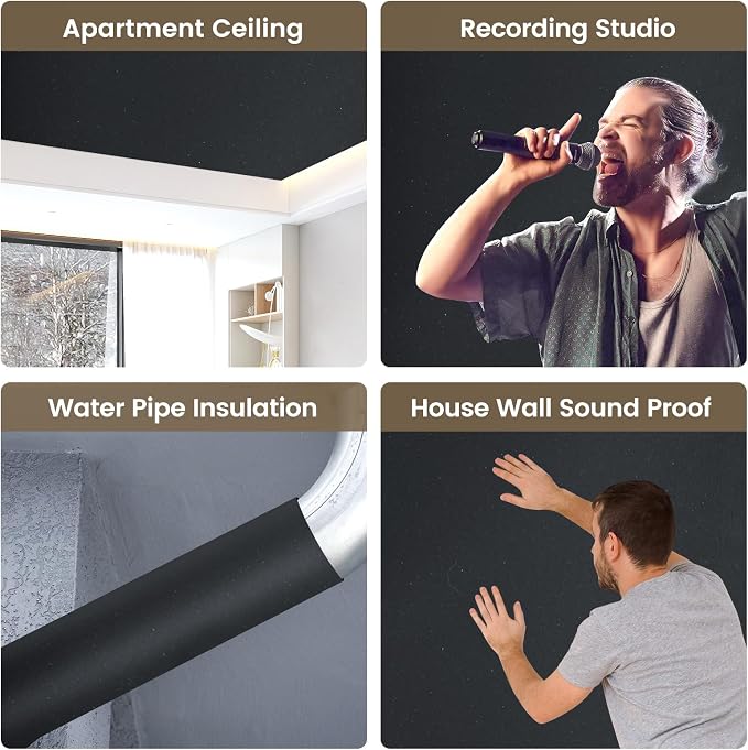Kaqiluo High Density Self-Adhesive Sound Insulation Acoustic Closed Cell Foam - Image 4