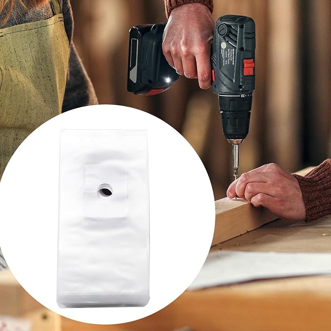 Drill Dust Cover Collector – Hole Cutter Dust Bag, Drill Debris Collector | - Image 9