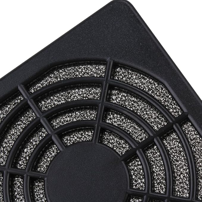 60mm Black Plastic Case Fan Filter Guard Grill or Cover PC Computer Pack of 5 - Image 4