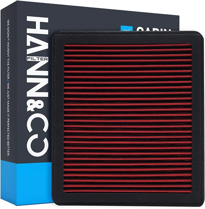 HANN&CO Washable Reusable High Flow Durable Cabin Air Filter（HCC18114-X） | by Unknown