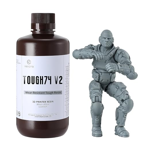RESIONE ABS-Like 3D Printer Resin: Tough74 V2 3D Printing Resin by resione
