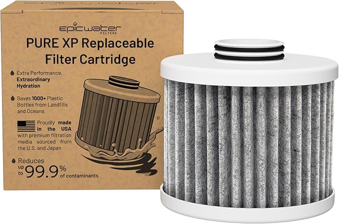 Epic Water Filters Pure XP REPLACEMENT CARTRIDGE ONLY/Compatible by EpicWaterFilters