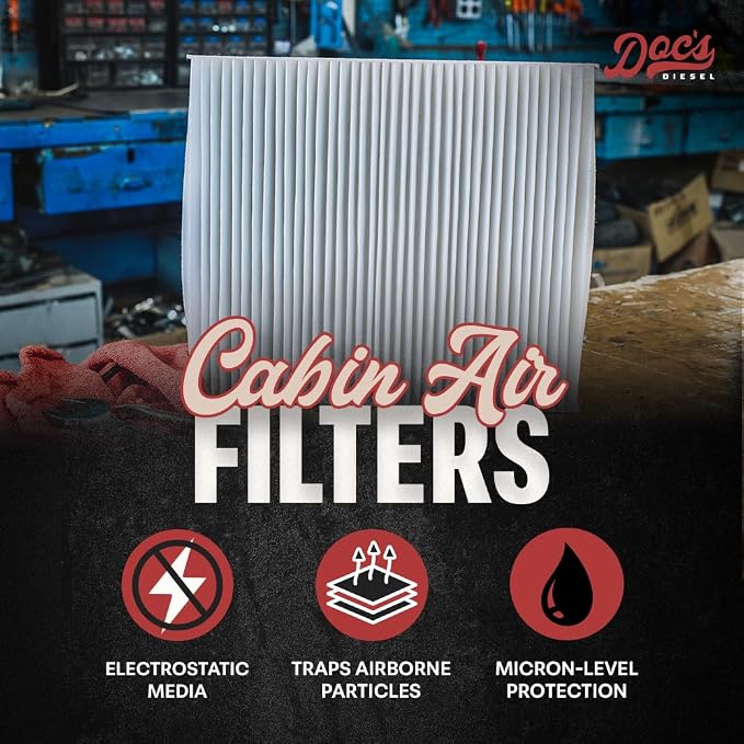 Doc's Diesel Cabin Air Filter D3696 | Compatible - Image 2