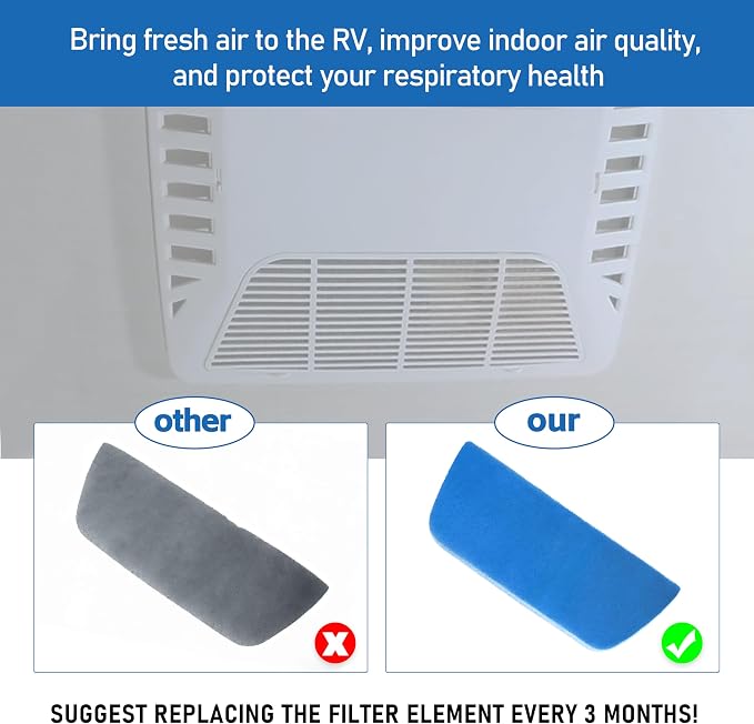 RV Air Filter, RV 6 x 16 inch Replacement - Image 4