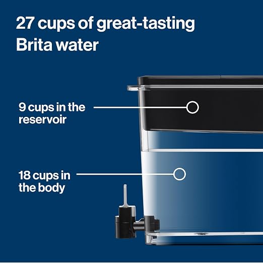 Brita Water Dispenser, UltraMax Elite Filter, Removes 99% of Lead, Includes 1 - Image 2