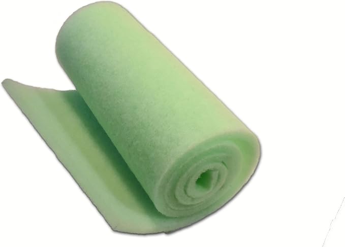 Lime Green Fine Filter Media, Koi Ponds or Water Gardens, Made in USA by TheFilterPro