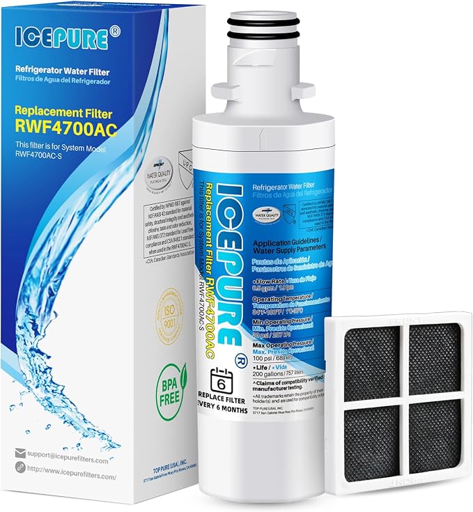 ICEPURE ADQ747935 Replacement for LG LT1000P MDJ64844601, Kenmore Elite 9980 by ICEPURE