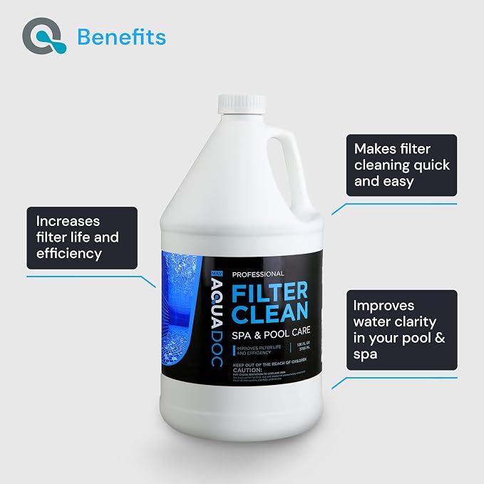 Hot Tub Filter Cleaner Soak, Pool Filter Cleaner & Pool Cartridge Cleaner - Image 3
