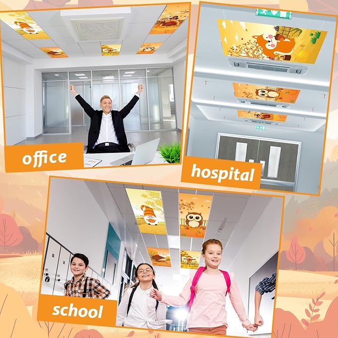 8 Pcs Fluorescent Light Covers - Image 5