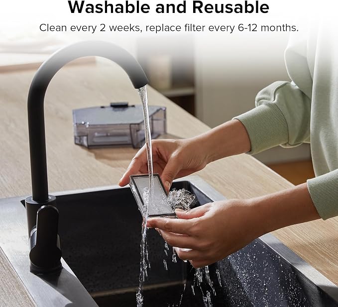 roborock 2 Pack Washable Filter - Image 4