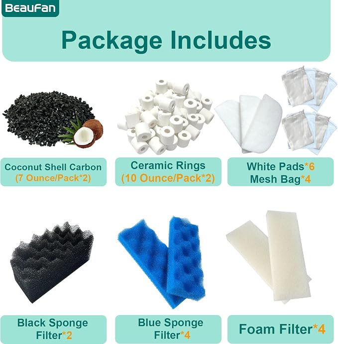 24 Pack Aquarium Media Kit Replacement - Image 3