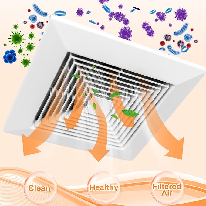 1 In x 25 In x 10 Ft Air Vent Filters Roll DIY Cut to Size Air Filter material - Image 4