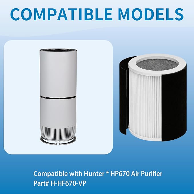 H-HF670-VP Replacement Filter, Compatible - Image 2
