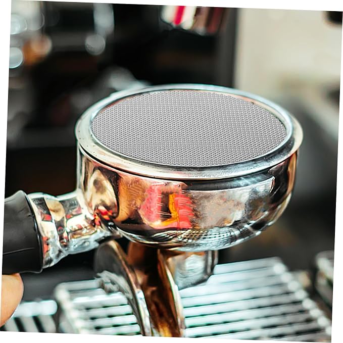 Generic Stainless Steel Coffee Machine Maintenance Filter Mesh Reusable - Image 6