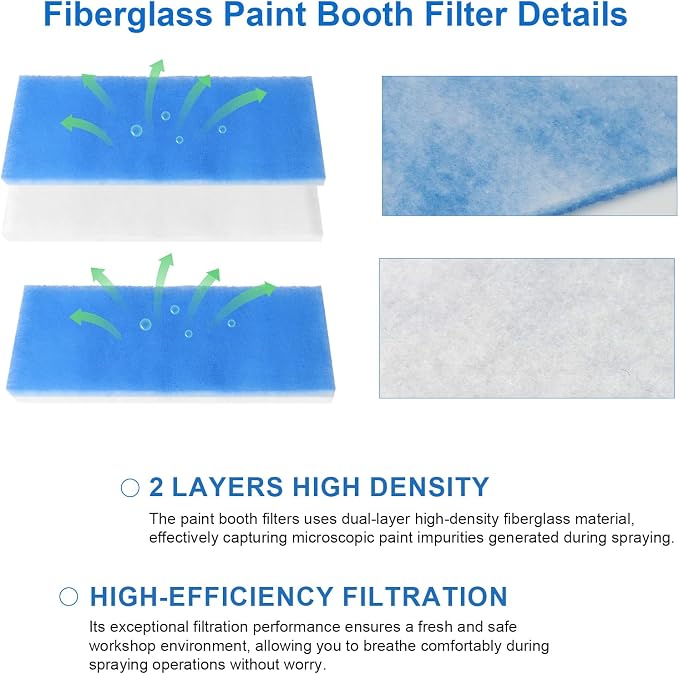 Airbrush Spray Booth Filter for Master Paasche Sky Enterprise Airhobby - Image 5