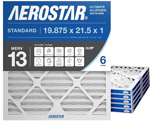 Aerostar 19.875x21.5x1 MERV 13 by AirFiltersDelivered