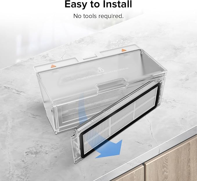 roborock 2 Pack Washable Filter - Image 5