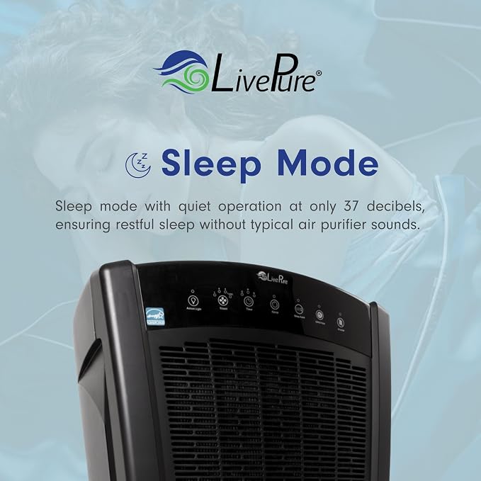 LivePure Bali Series Multi-Room Whole House Large Console Air Purifier - Image 6