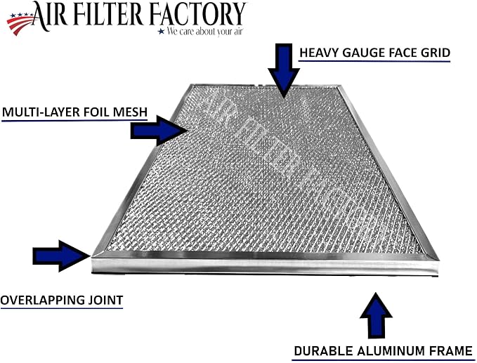 Air Filter Factory Aluminum Filter 198441 Replacement - Image 3