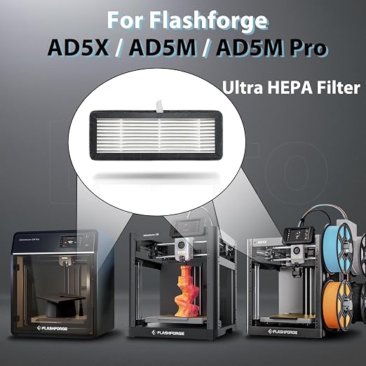 4 Pack AD5M/AD5X Air Filter - Image 2