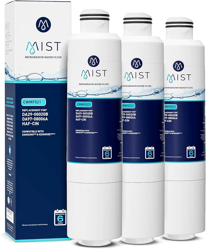 Mist HAF-CIN/EXP Refrigerator Water Filter Replacement by MistWaterAirFilters