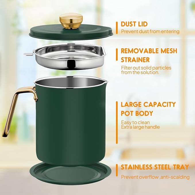 Chihee Stainless Steel Bacon Grease Saver - Image 2