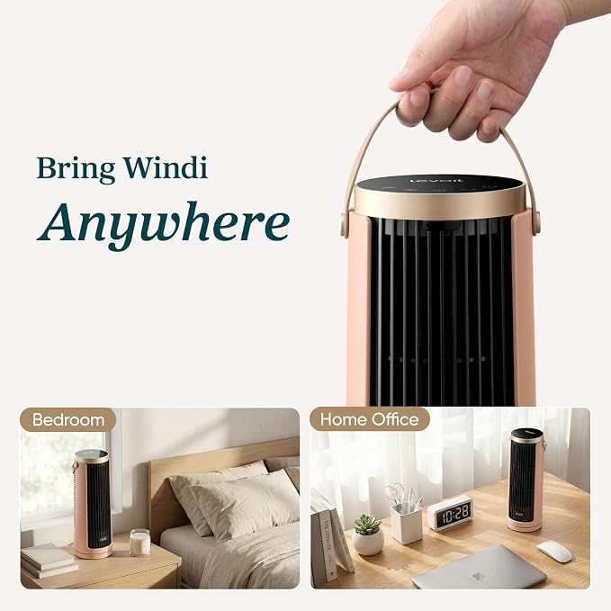 LEVOIT Tower Fan for Bedroom, 20dB Quiet Desk Fan - Image 5